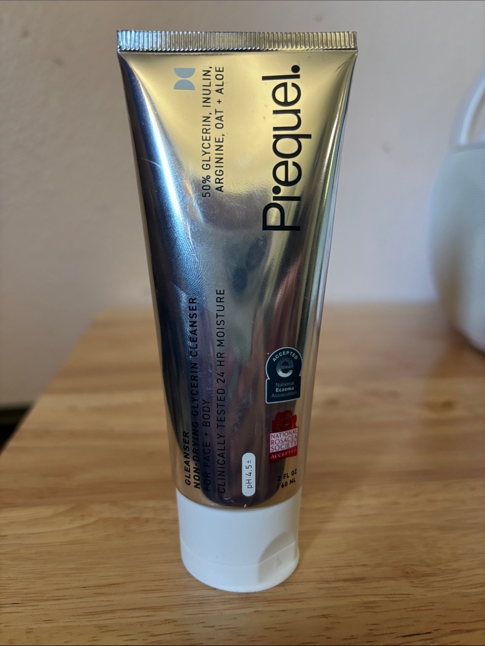 Prequel Gleanser, Gentle Glycerin Cleanser 2oz